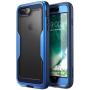 i-Blason Magma Series Case for iPhone 8 Plus 2017/iPhone 7 Plus, Heavy Duty Protection Full Body Bumper Case with Built-in Screen Protector, Includes Removable Beltclip Holster (MetallicBlue)