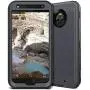 Moto X4 Case, CinoCase X4 Phone Case Heavy Duty Protective Case Hybrid TPU Bumper Shockproof Case with Brushed Metal Texture Hard PC Back for Moto X4 Grey Moto X4 Case, CinoCase X4 Phone Case Heavy Duty Protective Case Hybrid TPU Bumper Shockproof Case with Brushed Metal Texture Hard PC Back for Moto X4 Grey