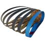 1 in. X 30 in. Premium Silicon Carbide Fine Grit Sanding Belts 220, 400, 600, 800, 1000 Grit Sharpening Belts 12 Pack Assortment