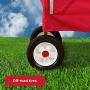 Radio Flyer All-Terrain 3-in-1 EZ Folding Wagon for kids and cargo, Red
