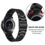 TRUMiRR Zero Gap Band for Galaxy Watch 46mm / Gear S3 with Solid Clips, Quick Release Stainless Steel Watchband Hand Detach Strap Bracelet for Samsung Galaxy Watch 46mm R800/Gear S3 Frontier/Classic