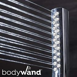 Waterpik High Pressure Hand Held Wand and Rain Shower Head Combo with Hose-BodyWand Spa System, Chrome