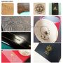 Upgraded Hot Foil Stamping Machine 5x7cm 110V Digital Embossing Machine Manual Tipper Stamper for PVC Leather PU Paper Logo Embossing 1.97''x2.76''