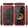 Mitywah Waterproof Case Compatible with iPhone X/XS, [Full Body Protective] Cover Built-in [Shield Screen Protection] [Shockproof] [Military Grade Defender] [Metal] [Heavy Duty ] Shell Outdoor,Red