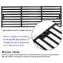 Hisencn Replacement Rebuild Repair Kit Fits Chargriller 3001, 3008, 3030, 4000, 5050, 5252 Gas Grill Models, Stainless Steel Burner, Porcelain Steel Heat Plate, Porcelain Cast Iron Cooking Grid Grates Hisencn Replacement Rebuild Repair Kit Fits Chargriller 3001, 3008, 3030, 4000, 5050, 5252 Gas Grill Models, Stainless Steel Burner, Porcelain Steel Heat Plate, Porcelain Cast Iron Cooking Grid Grates