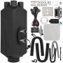 Bestauto 8KW Diesel Air Heater Muffler Diesel Heater 12V 10L Tank Diesel Parking Heater 8000W with Lcd Monitor for Boat Bus RV and Trailer
