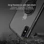DESOF iPhone X Case, iPhone 10 Case with Ring Holder Kickstand, 360°Adjustable Ring Grip Stand Work with Magnetic Car Mount Anti-Fingerprint Slim Cover for Apple iPhone X (2017) 5.8 inch - Clear
