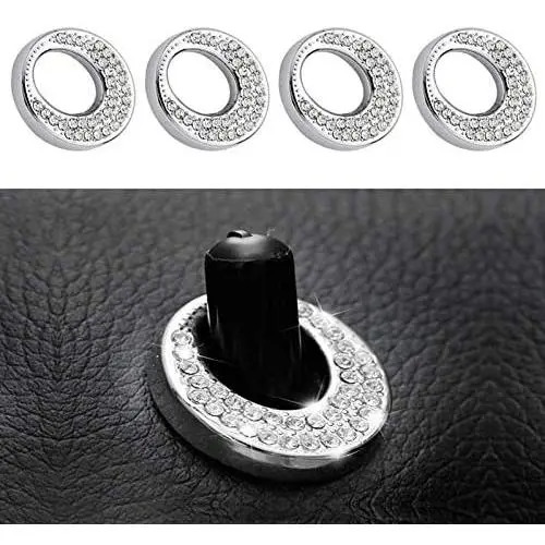 Car Interior Bling Accessories fit for Mercedes Benz Car Bling Accessories A B E Class ML GLA CLA GLK Car Door Lock Pull Rod Bolt 3D Rhinstone Decals Cover 4Pcs/Set Car Interior Bling Accessories fit for Mercedes Benz Car Bling Accessories A B E Class ML GLA CLA GLK Car Door Lock Pull Rod Bolt 3D Rhinstone Decals Cover 4Pcs/Set