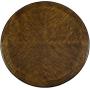 New Classic FURNITURE Gia Dining Drop Leaf Counter Table with Two Chairs, 42-Inch, Brown, 42.25'' Set