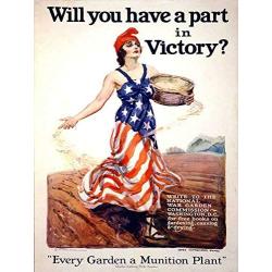 16x12- Will You Have A Part in Victory?,Tin Sign Vintage Funny Creature Iron Painting Metal Plate Novelty