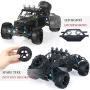 Exercise N Play RC Truck RC Car, Remote Control Car, Terrain RC Cars, Electric Remote Control Off Road Monster Truck, 1:18 Scale 2.4Ghz Radio 4WD Fast 30+ MPH RC Car (1:18A)