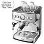 Brim 19 Bar Espresso Machine, Fast Heating Cappuccino, Americano, Latte and Espresso Maker, Milk Steamer and Frother, Removable Parts for Easy Cleaning, Stainless Steel Brim 19 Bar Espresso Machine, Fast Heating Cappuccino, Americano, Latte and Espresso Maker, Milk Steamer and Frother, Removable Parts for Easy Cleaning, Stainless Steel