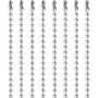 SUMERSHA 24 inches 100pcs Ball Bead Chain 2.4mm Nickel Plated Ball Chain Necklace Bead Adjustable Metal Pull Chain Extension Beaded Chain with 100pcs Extra Matching Connector Jewelry Findings