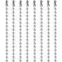 SUMERSHA 24 inches 100pcs Ball Bead Chain 2.4mm Nickel Plated Ball Chain Necklace Bead Adjustable Metal Pull Chain Extension Beaded Chain with 100pcs Extra Matching Connector Jewelry Findings SUMERSHA 24 inches 100pcs Ball Bead Chain 2.4mm Nickel Plated Ball Chain Necklace Bead Adjustable Metal Pull Chain Extension Beaded Chain with 100pcs Extra Matching Connector Jewelry Findings