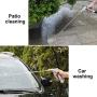 V.C.Formark Garden Hose Nozzle, Heavy Duty Metal Hose Spray Nozzle, Adjustable Multi-Function Water Hose Nozzle for Hand Watering Plants & Lawn, Car Washing, Patio and Pets