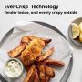 Instant Vortex Plus Air Fryer Oven 7 in 1 with Rotisserie, 10 Qt, EvenCrisp Technology