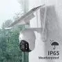 Ankway Solar Security Camera Outdoor with 18000mAh Rechargeable Battery, Wireless Security Camera System, 2.4G WiFi Cam 1080P FHD Color Night Vision, IP65, 2-Way Audio, Pan Tilt, PIR Motion Detection Ankway Solar Security Camera Outdoor with 18000mAh Rechargeable Battery, Wireless Security Camera System, 2.4G WiFi Cam 1080P FHD Color Night Vision, IP65, 2-Way Audio, Pan Tilt, PIR Motion Detection