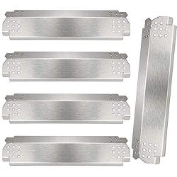 BBQ-Element Grill Heat Plate Shield for Nexgrill 720-0830H, 720-0888N, 720-0888, 720-0864, 720-0896B, Stainless Steel Gas Grill Heat Tent, Burner Cover, Flame Tamer for Members Mark 720-0882D