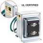 Doorbell Transformer Compatible with Ring Video Doorbell Pro 16v 30va Hardwired Door Chime Transformer