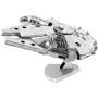 Metal Earth 3D Model Kits Star Wars Set of 3 Millennium Falcon - R2-D2 - X-Wing Starfighter