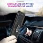 LeYi Compatible for Samsung Galaxy A50/ A50s/ A30s Case with HD Screen Protector, [Military-Grade] Magnetic Car Holder Mount Kickstand Protective Cover Phone Case for Samsung A50/ A50s/ A30s, Black