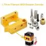 All Metal MK8 Extruder, MYSWEETY 3D Printer Extruders Hotend Kit with 0.2/0.3/0.4/0.5mm Nozzle Print Head for MakerBot Prusa i3 Reprap 3D Printer 1.75mm Filament Supported