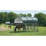ShelterLogic 12 x 12 Corral Shelter and Livestock Shade Waterproof and UV Treated Universal Cover for Horses, Goats, and Other Livestock (Corral Panels Not Included)