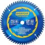 OVERPEAK 7-1/4inch Circular Saw Blade 60 Tooth Non-Ferrous Metal Cutting Saw Blades with 5/8-Inch Arbor and PermaShield Coating