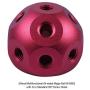 iShoot Multifunctional All Metal Magic Ball with 14 x 3/8'' Screw Hole for Camera Tripod Head Studio Flash Light Stand Adapter Screw (1 x Magic Ball + 3 x 3/8'' Screws)