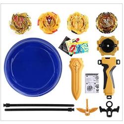 Bey Battle Burst Battle Evolution Metal Fusion Attack Set with 4D Launcher Grip Set
