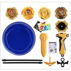 Bey Battle Burst Battle Evolution Metal Fusion Attack Set with 4D Launcher Grip Set