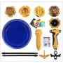 Bey Battle Burst Battle Evolution Metal Fusion Attack Set with 4D Launcher Grip Set