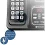 Panasonic Rugged Link2Cell Bluetooth Cordless Phone with Voice Assist, One-Touch Call Block and Answering Machine - 3 Standard Handsets + 1 Rugged Handset - KX-TGD584M2 (Black)