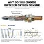 Kwiksen 234-9052 Air Fuel Ratio Sensor Upstream Oxygen Sensor 1 Replacement for Corolla Matrix 1.8L 1ZZFE Engine 2005 2006 2007 2008/ LS460 V8 4.6L 2007 2008 2009