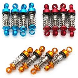 Useller Full Metal Shock Absorber Damper Upgrade Accessories for K969 K979 K989 K999 P929 P939 1/28 RC Car Parts,Yellow