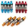 Useller Full Metal Shock Absorber Damper Upgrade Accessories for K969 K979 K989 K999 P929 P939 1/28 RC Car Parts,Yellow