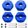 Hobbypark 14mm Aluminum Wheel Hex Parts for Arrma 1/10 Granite 4X4, Big Rock, Senton, Replacement of AR310871 (Navy Blue) Hobbypark 14mm Aluminum Wheel Hex Parts for Arrma 1/10 Granite 4X4, Big Rock, Senton, Replacement of AR310871 (Navy Blue)
