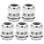uxcell Cable Gland PG16 Metal Waterproof Cable Glands Joints Adjustable Connector for 10-14mm Dia Cable, Pack of 5
