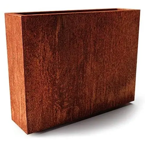 Veradek Metallic Series Corten Steel Span Planter Veradek Metallic Series Corten Steel Span Planter