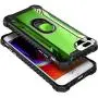 iPhone SE 2020 Case, iPhone 8 Case, iPhone 7 Case, iPhone 6/6s Case, E-Began Aluminum Metal Magnetic Built-in Ring Stand Holder, Full-Body Protective Shockproof Military Heavy Duty Case -Green iPhone SE 2020 Case, iPhone 8 Case, iPhone 7 Case, iPhone 6/6s Case, E-Began Aluminum Metal Magnetic Built-in Ring Stand Holder, Full-Body Protective Shockproof Military Heavy Duty Case -Green