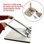 SANON Metal Silk Screen Frame Butterfly Hinge Clamp, 2 pcs/Set Silk Screen Printing DIY Hobby Tool