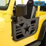EAG Military Star 2 Tubular Door with Side View Mirror Fit for 97-06 Wrangler TJ EAG Military Star 2 Tubular Door with Side View Mirror Fit for 97-06 Wrangler TJ