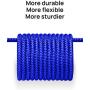 USB Type C Cable 3A Fast Charging [2-Pack 3.3ft], JSAUX USB-A to USB-C Charge Braided Cord Compatible with Samsung Galaxy S10 S9 S8 S20 Plus A51 A11,Note 10 9 8, PS5 Controller, USB C Charger(Blue)