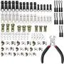 Everything You Need in One Pack Zipper Repair Kit Zipper Replacement Pack Zipper Fix Instant with Zipper Install Pliers Tool by Mocossmy