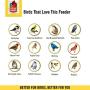 More Birds 28IN 281IN Feeder, 1.5 lb Seed Capacity, Brown