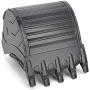 Drfeify RC Car Bucket, Metal Remote Control Excavator Engineering Car Replacement Accessory Bucket Present for Kids Above 8 Years Old