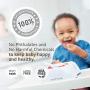 NumNum Pre-Spoon GOOtensils | Baby Spoon Set (Stage One + Stage Two) | BPA Free Silicone Self Feeding Utensil | #1 Doctor Recommended Baby Led Weaning Spoon for Kids Ages 6 Months+ (Lilac/Rosebud)