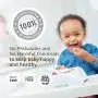 NumNum Pre-Spoon GOOtensils | Baby Spoon Set (Stage One + Stage Two) | BPA Free Silicone Self Feeding Utensil | #1 Doctor Recommended Baby Led Weaning Spoon for Kids Ages 6 Months+ (Lilac/Rosebud)
