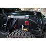 JROAD Compatible with Jeep Wrangler Inner Fender, Front Fender Liners, Aluminum,with 4 LED Lights for 2007-2018 Wrangler Accessories JK JKU Sport Sahara Rubicon 2/4 Doors