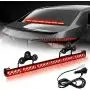 Red LED Emergency Firefighter Lights Directional Hazard Warning Fire Strobe Light Bar 6 Block 27 Inch 13 Flash Patterns With Cigar Lighter Safety for Rear Window Red LED Emergency Firefighter Lights Directional Hazard Warning Fire Strobe Light Bar 6 Block 27 Inch 13 Flash Patterns With Cigar Lighter Safety for Rear Window